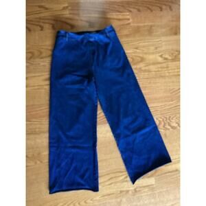 Lysse New York Pull On Wide Leg Jean Raw Hem Size Large